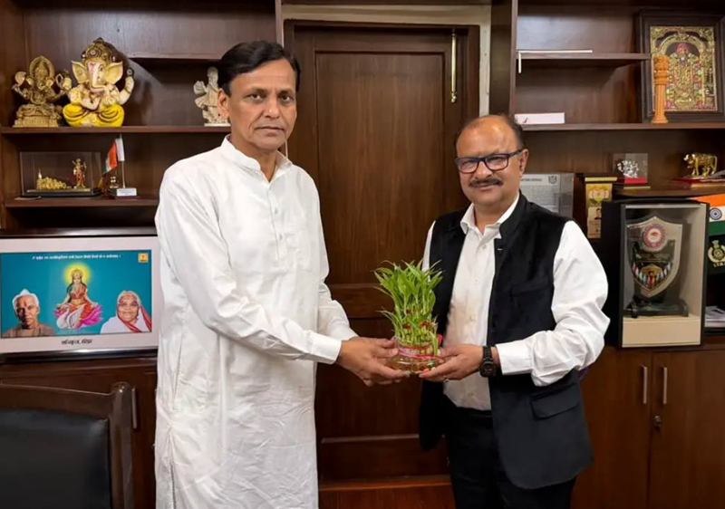 BCCL CMD meets MoS for Home Affairs